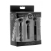 Dark Rods - 3 Piece Silicone Penis Plug Set