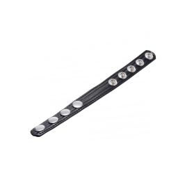 XR Brands Speed Snap Adjustable Silicone Intimate Ring Black XR Brands Speed Snap Adjustable Silicone Intimate Ring Black