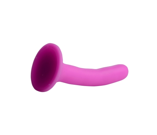 Silicone Strap-On Dildo - S - Pink