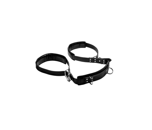 XR Brands Padded Thigh Support Adjustable Positioning System Black