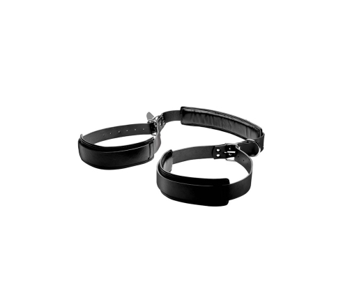 XR Brands Padded Thigh Support Adjustable Positioning System Black