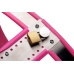 Stainless Steel Adjustable Female Chastity Belt - Pink