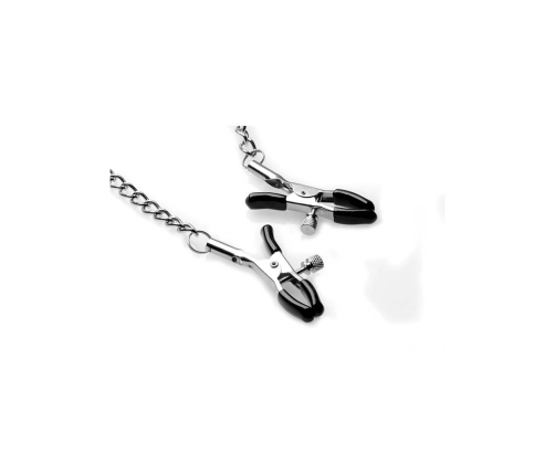 Silicone Ball Gag with Nipple Clamps