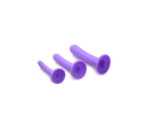 Tri-Play - 3-Piece Silicone Dildo Set