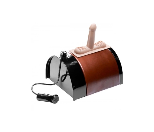 Saddle Deluxe - Wheeled Sex Machine with Double Attachments