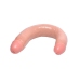 Realistic Double Dildo - 17.5 inch - Flesh