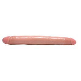 Realistic Double Dildo - 17.5 inch - Flesh