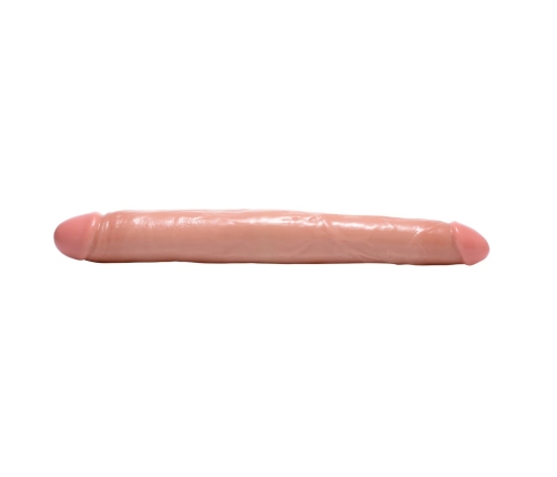Realistic Double Dildo - 17.5 inch - Flesh