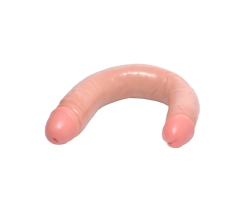 Realistic Double Dildo - 17.5 inch - Flesh
