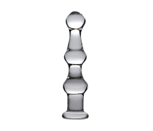 Mammoth - Glass Dildo with 3 Bumps