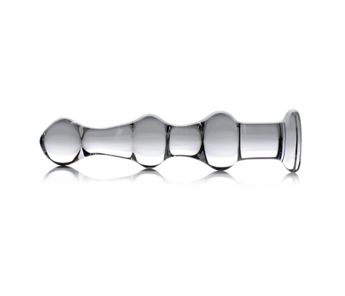 Mammoth - Glass Dildo with 3 Bumps