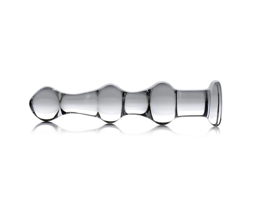 Mammoth - Glass Dildo with 3 Bumps
