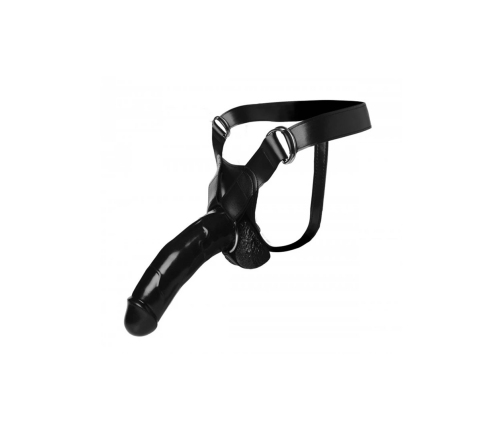 XR Brands Infiltrator II Adjustable Hollow System, Black, Large