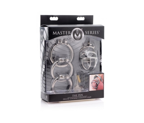 The Pen Deluxe - Lockable Chastity Cage