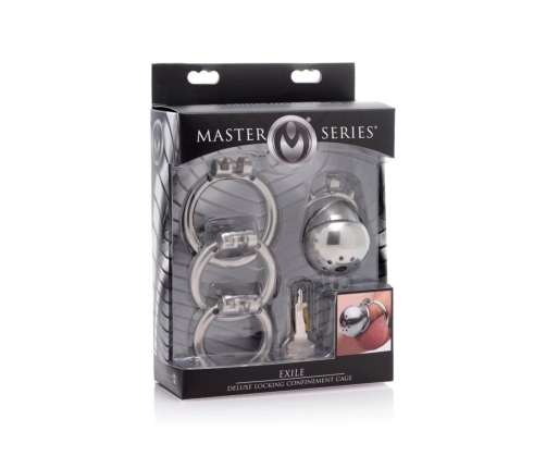 Exile Deluxe - Lockable Chastity Cage