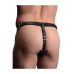 Men's Harness with Silicone Butt Plug