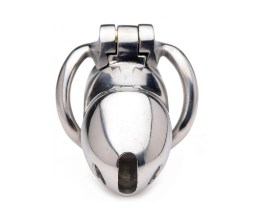 Rikers 24-7 - Stainless Steel Locking Chastity Cage