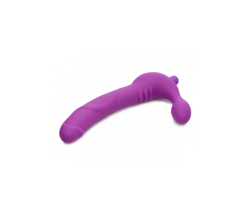Royal Rider - Vibrating Silicone Strapless Strap-On