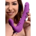 Royal Rider - Vibrating Silicone Strapless Strap-On
