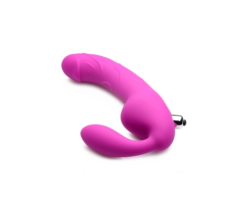 Royal Rider - Vibrating Silicone Strapless Strap-On