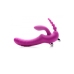 Regal Rider - Triple Vibrating Silicone Strapless Strap-On