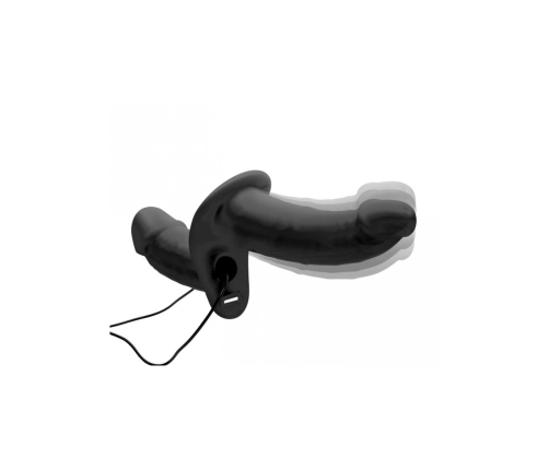 Supreme Pleasure - Vibrating Double Dildo with Harness