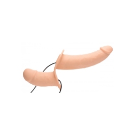 Supreme Pleasure - Vibrating Double Dildo with Harness