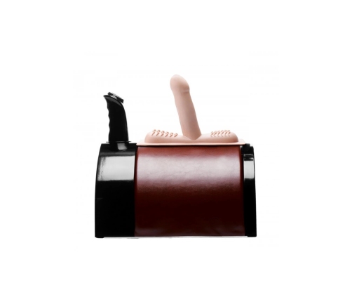 Saddle Deluxe - Wheeled Sex Machine with Double Attachments