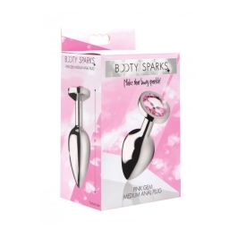 Pink Gem - Butt Plug - Medium