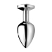 Clear Gem Anal Plug Medium - Clear