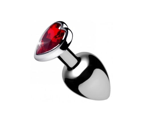 Red Heart Gem - Butt Plug - Small