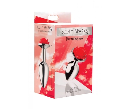 Red Rose - Butt Plug - Small