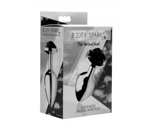 Black Rose - Butt Plug - Medium