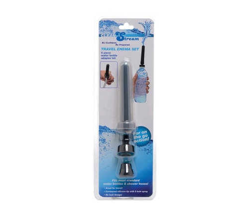 Travel Enema Water Bottle Adapter Set - 5 Pieces
