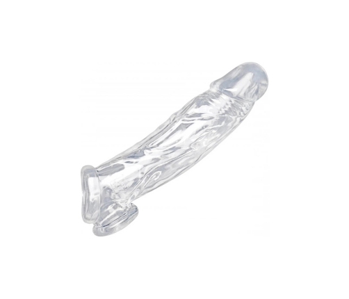 Realistic Clear Penis Sleeve and Ball Stretcher