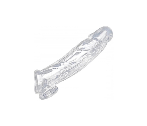 Realistic Clear Penis Sleeve and Ball Stretcher
