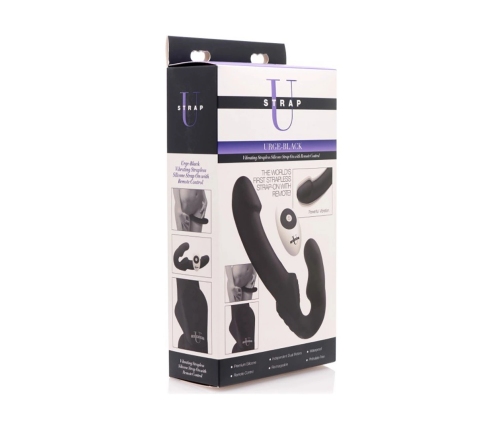 Strapless Strap-On with Remote Control