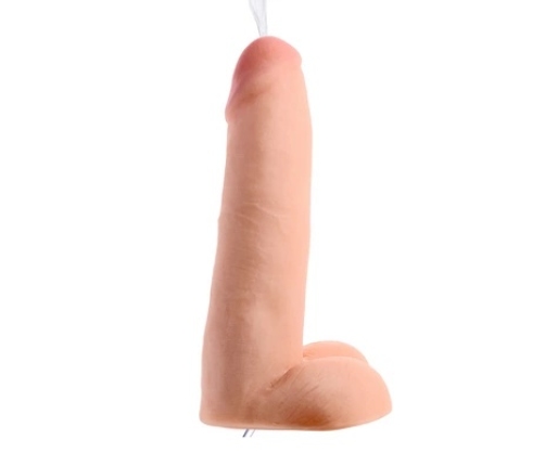 Realistic Dual Density Squirting Dildo - 8 / 20,5 cm