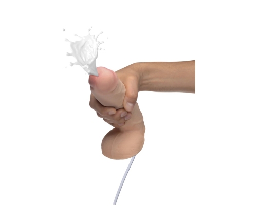 Realistic Dual Density Squirting Dildo - 7 / 18 cm
