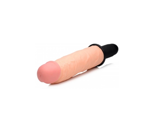 Onslaught - XXL Vibrating Dildo Thruster