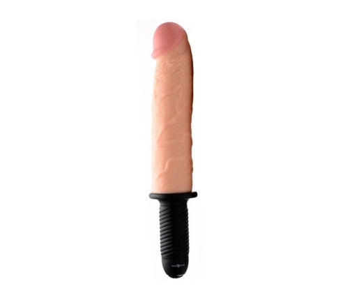 Onslaught - XXL Vibrating Dildo Thruster