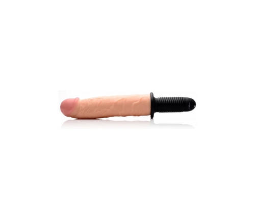 Onslaught - XXL Vibrating Dildo Thruster