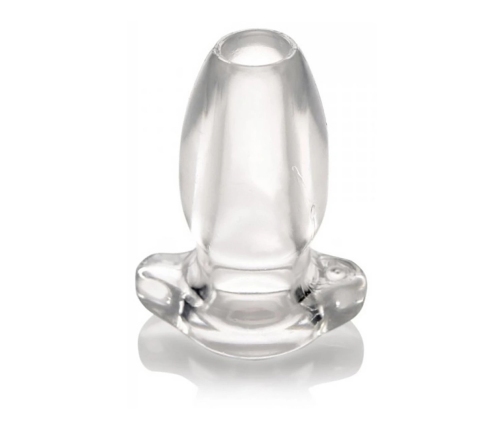 Gape Glory - Transparent Hollow Anal Plug - Large