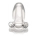 Gape Glory - Transparent Hollow Anal Plug - Large