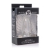PeepHole - Transparent Hollow Anal Plug - Small