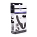 Slim Rider - Ribbed Vibrating Strapless Strap-On