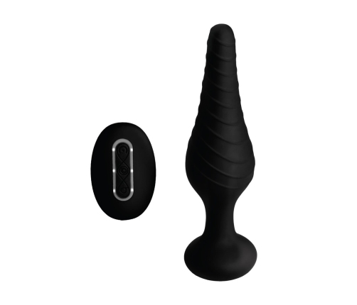 Silicone Vibrating Anal Plug with Remote Control
