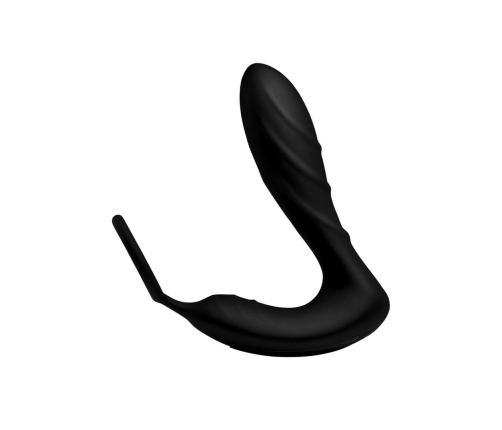 Silicone Prostate Vibrator and Strap with Remote Control