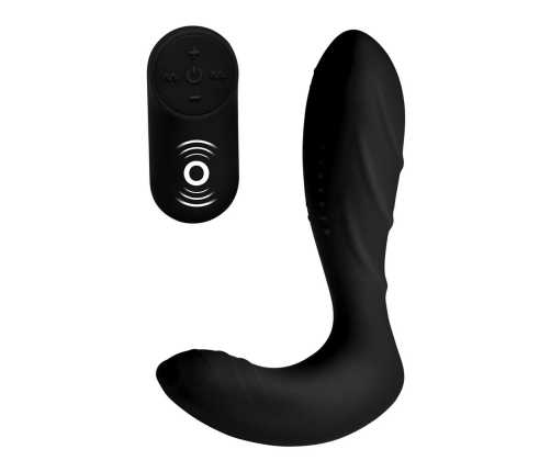 Silicone Prostate Vibrator with Remote Control