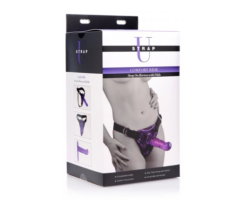 Comfort Ride - Strap On Harness with Dildo